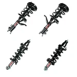 Fcs Front Rear Strut And Coil Spring Assembly Set For 2002-2006 Honda Cr-v New. Price: $389.95.