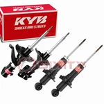 4 Pc Kyb Excel-g Front Rear Left Right Strut Kit For Honda Civic 2001-2002 Kj New. Price: $483.27.