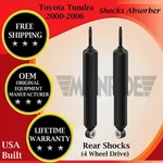 Monroe Oem Rear Shocks For 2000-2006 Toyota Tundra 4WD Lifetime Warranty New. Price: $135.51.