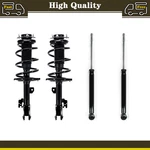 Front Struts & Rear Shock Fits 2015-2020 Toyota Sienna Se Fwd New. Price: $471.08.