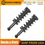 Pair Rear Suspension Struts And Coil Spring Set For 05-09 Subaru Legacy New. Price: $124.28.