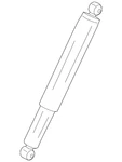 Genuine Ford Suspension Shock Absorber LC3Z-18125-U New. Price: $98.41.