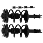 For Mitsubishi Lancer 2002-07 Fwd Front Struts Coil Spring + Sway Bars Link Kit New. Price: $135.70.