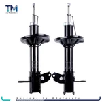 2 Shock Struts Rear For 1995-1998 Mazda Protege 1.5L 1.8L Spring Mount Absorbers New. Price: $60.57.