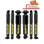 Front & Rear Absorber W/ Magnum Cab Shocks 6PC Set Monroe For Freightliner New. Price: $408.99.