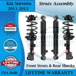 Monroe Oem Front Strut & Rear Shock For 2011-2013 Kia Sorento Lifetime Warranty New. Price: $419.58.