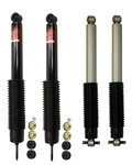 Front Rear Monroe Shocks Kit For Jeep Wrangler Unlimited Sport Sahara 4WD 07-17 New. Price: $242.95.