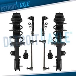 Front Struts Sway Bars Outer Tie Rods Ball Joints For 2012 - 2017 Hyundai Accent New. Price: $163.23.