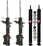 Front Struts & Rear Shock Absorbers Excel-g Kyb Ford Mustang Base Gt 05-10 New. Price: $327.95.