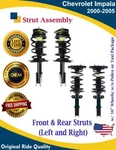 Premium Oe Front & Rear Struts For 2000-2005 Chevy Impala Lifetime Warranty New. Price: $386.94.