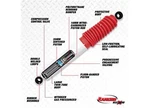 Rancho RS55185 RS5000 Shock Rear 25.640" Ext 15.510" Collapsed 9.910" Stroke New. Price: $83.15.
