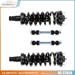 Front For 2008-2009 Chevrolet Trailblazer Complete Struts Sway Bar End Link 4X New. Price: $122.08.