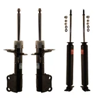Kyb Front & Rear Suspension Strut Shock Absorber Assembly Kit Ford Fusion New. Price: $333.95.
