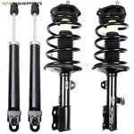 For 2002-2006 Nissan Altima 2.5L Pair Front Struts Assemblies & Rear Shocks New. Price: $186.01.