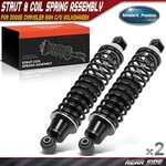 Rear Left & Right Complete Strut Coil Spring Absorbers For Dodge Chrysler Ram New. Price: $65.69.