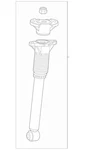 Genuine Mercedes-benz Shock Absorber 167-320-62-03 New. Price: $290.28.