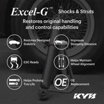 Kyb 3410128 Excel-g Gas Strut For Various Applications New. Price: $84.89.