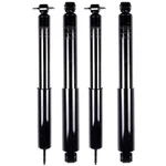 For 87-95 Jeep Wrangler Black Steel 4PCS Front Rear Left Right Shock Absorbers New. Price: $164.10.