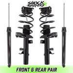 Front Complete Struts Rear Shocks 2012-2018 Ford Focus New. Price: $138.53.
