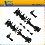 Fits For 2003-2005 Toyota Echo Front Struts W/ Coil Spring Tierod Sway Bar Ends New. Price: $125.96.