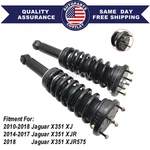 Set Of Rear Shock Struts Assembly Coil Spring For Jaguar Xj Series 2010-2018 New. Price: $179.54.