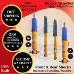 Bilstein Oem Front & Rear Shocks For 2019-2024 Ram 1500 Classic New. Price: $459.95.