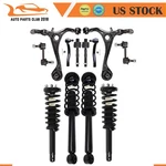 Front Strut Rear Shock W/spring Control Arm Tierod Sway Bars For 04-08 Acura Tsx New. Price: $281.75.