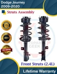 New Oe Front Left & Right Struts Assembly 2009-2020 Dodge Journey Yr Warranty. Price: $208.98.