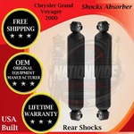 Monroe Oem Rear Shocks 2000 Chrysler Grand Voyager Lifetime Warranty New. Price: $95.00.