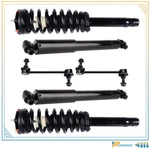 2010-12 Ford Fusion Front Complete Struts & Rear Shocks Sway Bar Links Kit New. Price: $157.47.