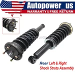 Rear Shock Struts Assembly Coil Spring Set Of For 2010-2018 Jaguar Xj Series New. Price: $168.99.