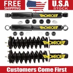 Monroe Rear Shocks & Front Suspension Strut Coil Springs For Toyota Tacoma 4WD New. Price: $312.61.