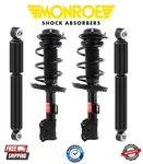 Complete Monroe Front Coil Spring & Rear Shock Fits 13-15 Hyundai Veloster New. Price: $322.67.