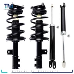 For 2007-10 Hyundai Elantra Complete Front Rear Struts W/ Spring Shock Assembly New. Price: $169.12.