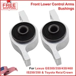 Wflnhb Pair Front Lower Control Arm Bushing Left + Right Replacement For Lexus New. Price: $34.07.
