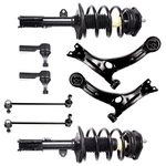 Strut Control Arms Tierod Sway Bar For 03-08 Toyota Matrix Pontiac Vibe 8X Front New. Price: $169.59.