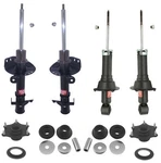 Kyb Front And Rear Suspension Struts Mounts Kit For Honda Cr-v 2007-2011 New. Price: $582.95.