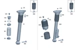 Genuine Mercedes-benz Shock Absorber 167-320-82-01 New. Price: $345.63.