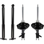 Front Rear Shock Absorber Assembly Fit For 2005 2006 2007 Honda Odyssey New. Price: $106.16.