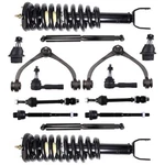 Front Complete Strut Spring Upper Control Arm For 06-09 Mitsubishi Raider 2WD New. Price: $210.01.
