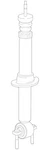 Genuine Ford Shock Absorber Assembly ML3Z-18124-B New. Price: $173.74.