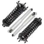 Front Strut Assembly W/ Rear Shock Absorber Set For Jeep Liberty Kj 2002-08 New. Price: $236.41.