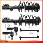 6PCS For 1998-2003 Toyota Sienna 7 Passenger Front Struts Tie Rod Sway Bar Kit New. Price: $209.65.