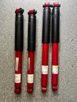 2018-2025 Wrangler Rubicon Jl Factory Heavy Duty Red Shock Front & Rear Set Used. Price: $139.00.