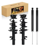 4PCS Front & Rear Struts W/coil Spring Assembly Ford Focus 2013-2018 New. Price: $144.08.
