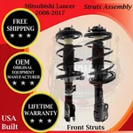 Kyb Oem Front Struts Assembly 2008-2017 Mitsubishi Lancer Lifetime Warranty New. Price: $439.43.