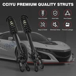 Front Fits Dodge Durango Jeep Grand Cherokee 2011-2015 Quick Complete Struts Kit New. Price: $156.67.
