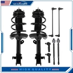 8PC Front Struts W/ Spring Sway Bar Suspension Kit For 2006-2014 Honda Ridgeline New. Price: $193.14.