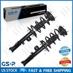 Front Pair Struts Coil Spring Assembly Set 2013-2019 Ford Explorer Fwd New. Price: $199.39.