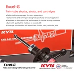SET(4) Kyb Excel-g Strut Assembly Front & Rear For 2002-2003 Suzuki Aerio New. Price: $389.48.